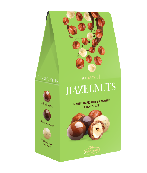 AMARESTI Hazelnuts in chocolate mix | EUROHANSA.COM.PL