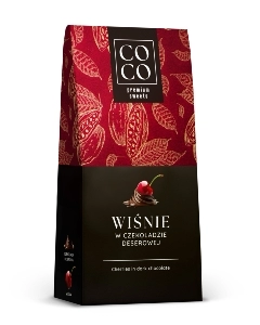 COCO Premium Sweets WIŚNIE w czekoladzie deserowej